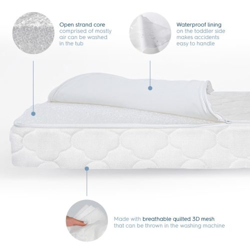 4665 2 dreamweave crib mattress enhanced