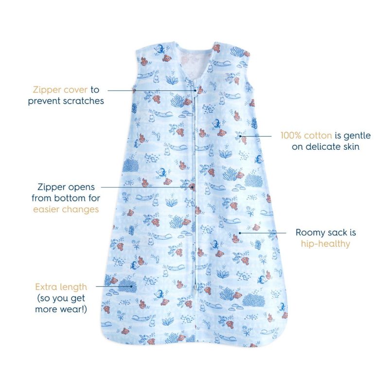 4701 4702 5 cotton sleepsack finding nemo tie dye