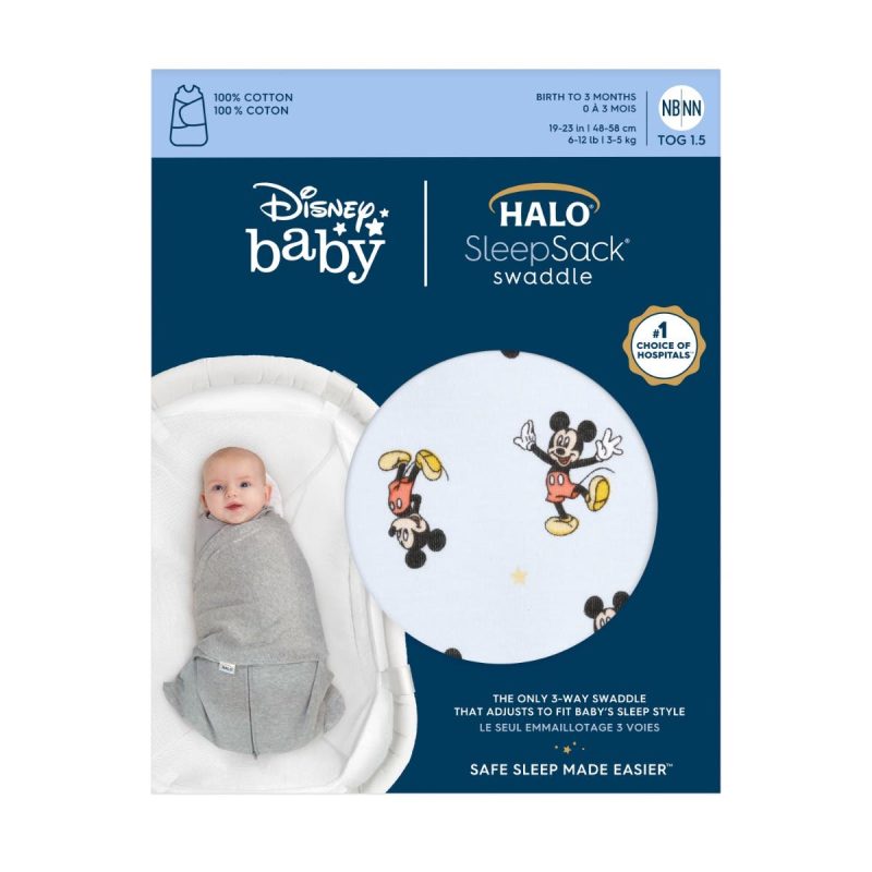 4960di 4961di 4 disney cotton sleepsack swaddle mickey fun