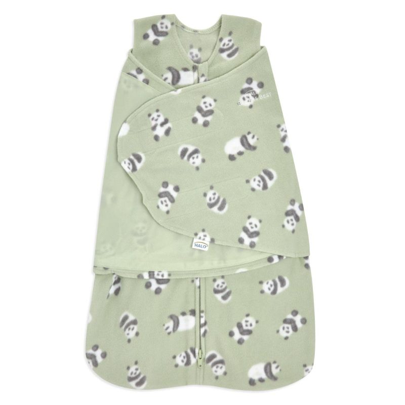 4962 4963 1 fleece sleepsack swaddle cozy pandas 2