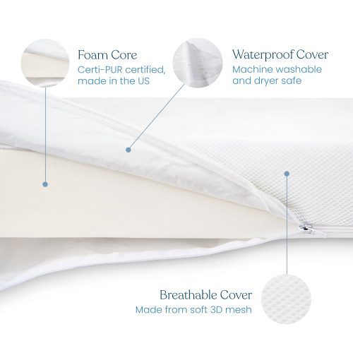 5017 3 carousel HALO Essential crib mattress