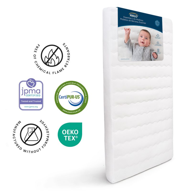 5017 4 carousel HALO Essential crib mattress