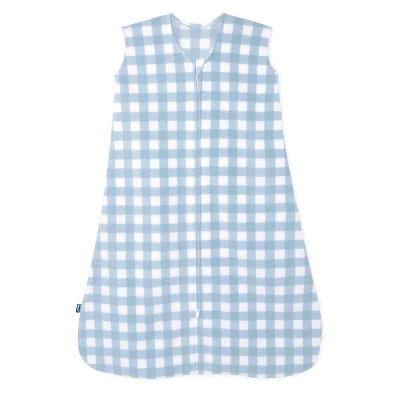 5113 5114 1 micro fleece sleepsack gingham blue2 3