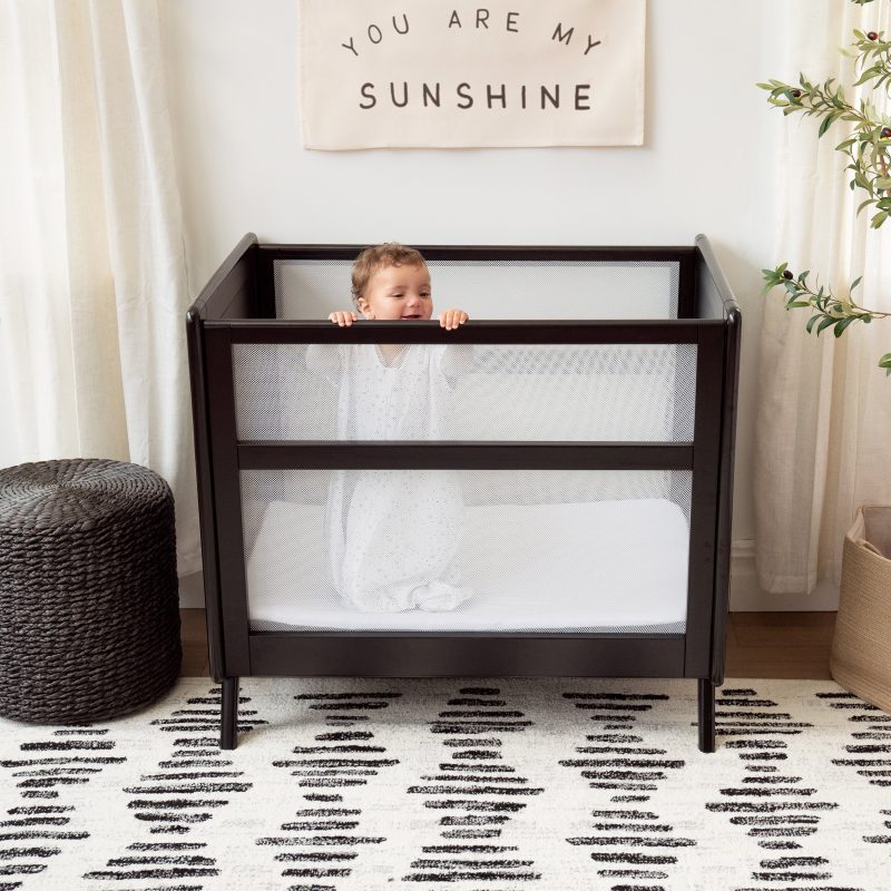 5173 HALO Mini Crib Black 7 1