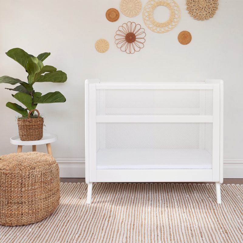 5174 HALO Mini Crib White 1