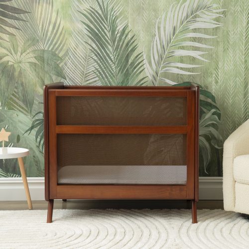 5175 HALO Mini Crib Walnut 14