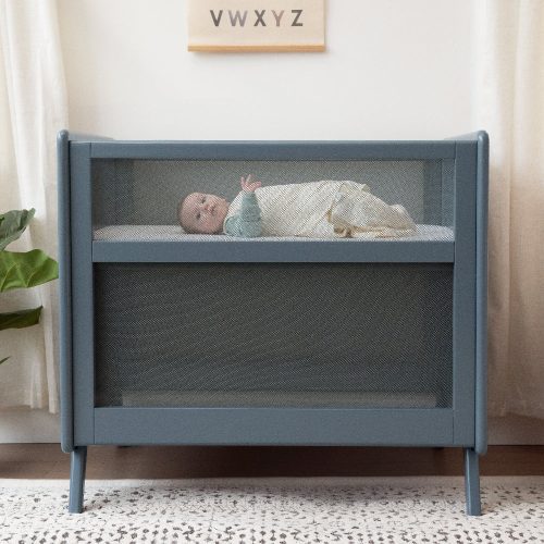 5176 HALO Mini Crib Blue 5