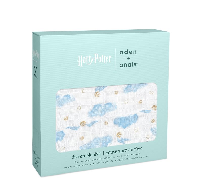 ADMC10002HP 2 Harry Potter baby blanket cotton muslin