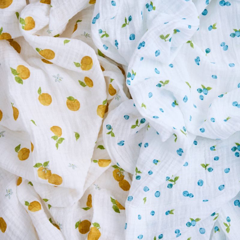 ASWO20010 adenandanais organic swaddle 2pack freshfruit 3