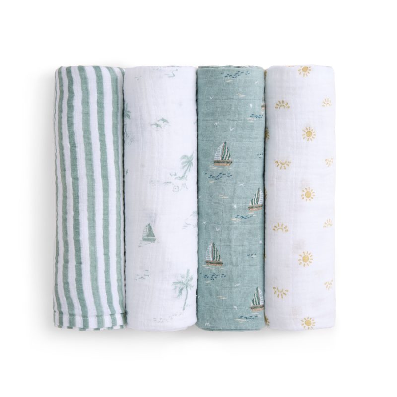 ASWO40009 adenandanias organic swaddle4pack sailingseas 1 4bb3e10e 9e01 47f7 9bf5 32c096ae8f4a