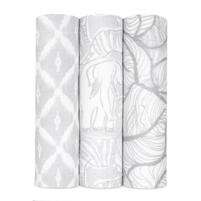 ASWS30007 1 baby silky soft muslin swaddle culture club 3pack