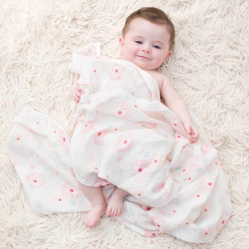 B107 3 BBB aden swaddle 4pk full bloom 4801