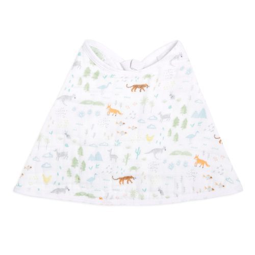 EBBC10022 2 baby essentials cotton muslin burpy bib voyager 1pk