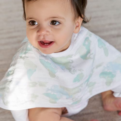 EBBC10022 3 essentials cotton muslin burpy bib voyager 1pk