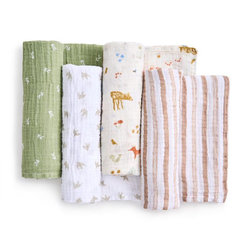 ESWC40036 adenandanais swaddles4pack sagewoodland 4