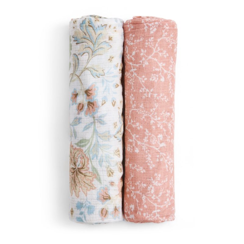 ESWS20008 adenandanais silkysoft swaddle2pack victorianflowers 4