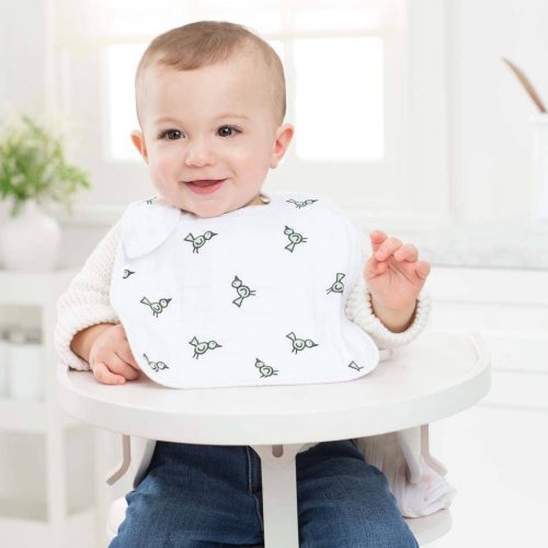 aden anais baby classic snap bib 3pk monkey elephant birds animals jungle jam 7102 3