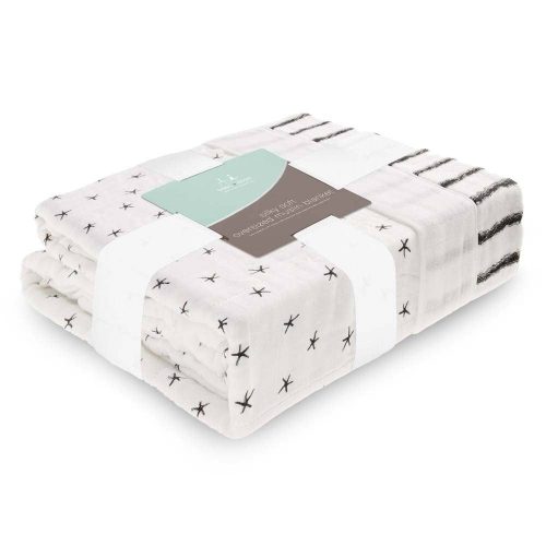 aden anais baby silky soft oversized blanket midnight 6127 2