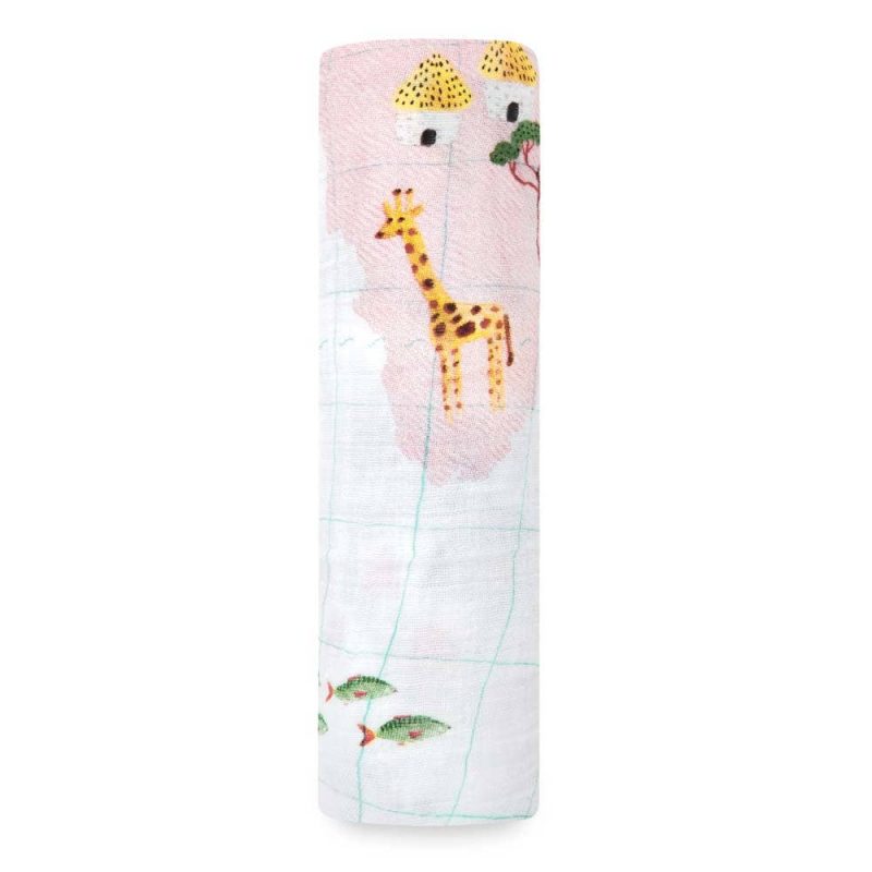 aden anais baby swaddle 1pk single around the world 8967 0 1