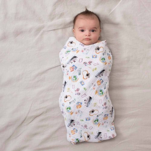 aden anais baby swaddle 4pk around the world travel 2076 4