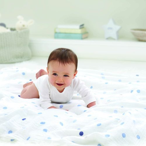 aden anais baby swaddle 4pk blue stripe rock star 2046 4