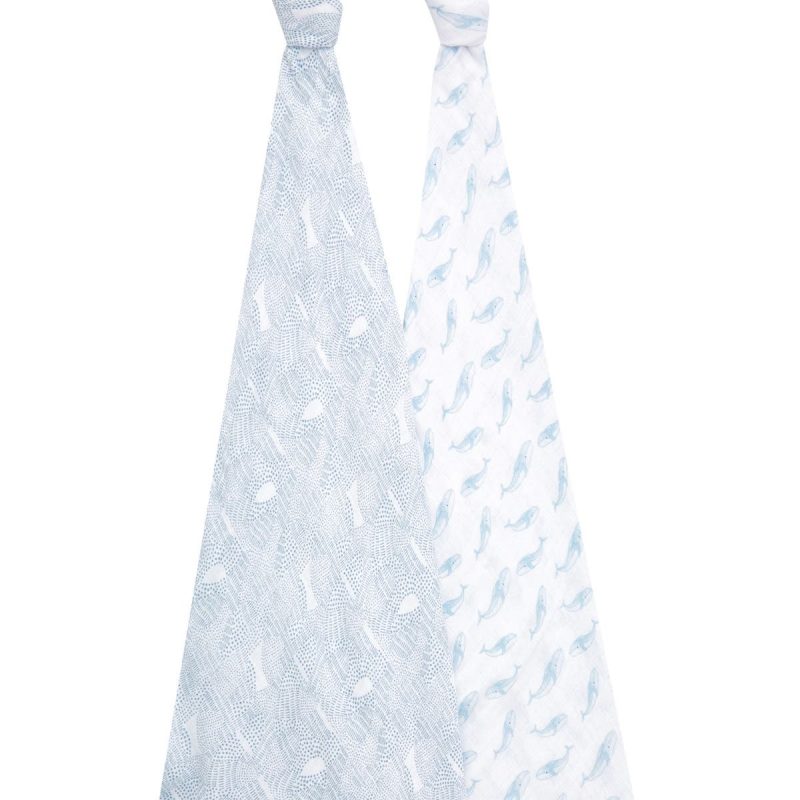 aswo20005 1 baby organic cotton muslin swaddles oceanic 2pack