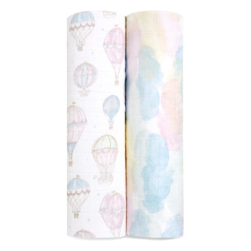 aswo20006 0 baby organic cotton muslin swaddles above the clouds 2pack