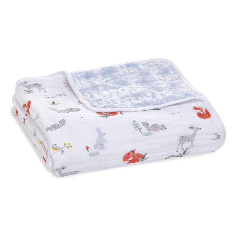 baby cotton muslin dream blanket naturally 1