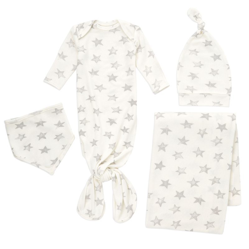 baby snuggle knit newborn gift set star ANGN40004 1