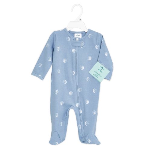 comfort knit footie blue moon CK LSZP BLU 2