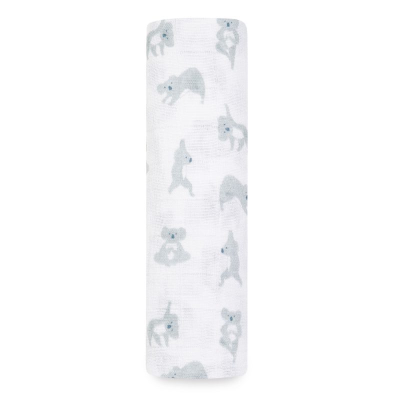 cotton muslin baby swaddle now zen ASWC10023 1