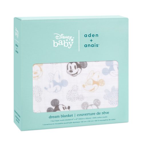 essentials cotton muslin baby dream blanket mickey minnie ADBC10013DI 2