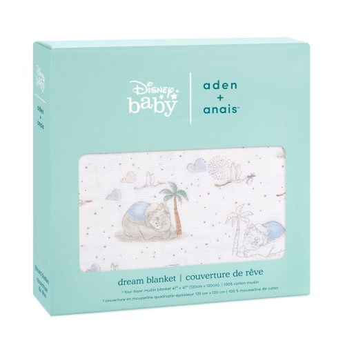 essentials cotton muslin baby dream blanket my darling dumbo ADBC10014DI 2 1