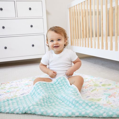 essentials cotton muslin blanket tropicalia EMBC10015 3