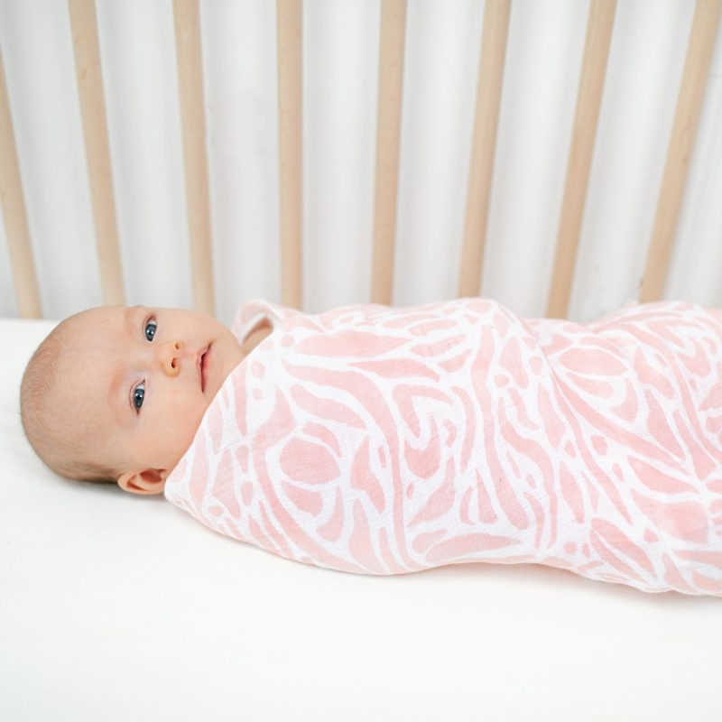 essentials cotton muslin swaddle tropicalia 4pack ESWC40016 4