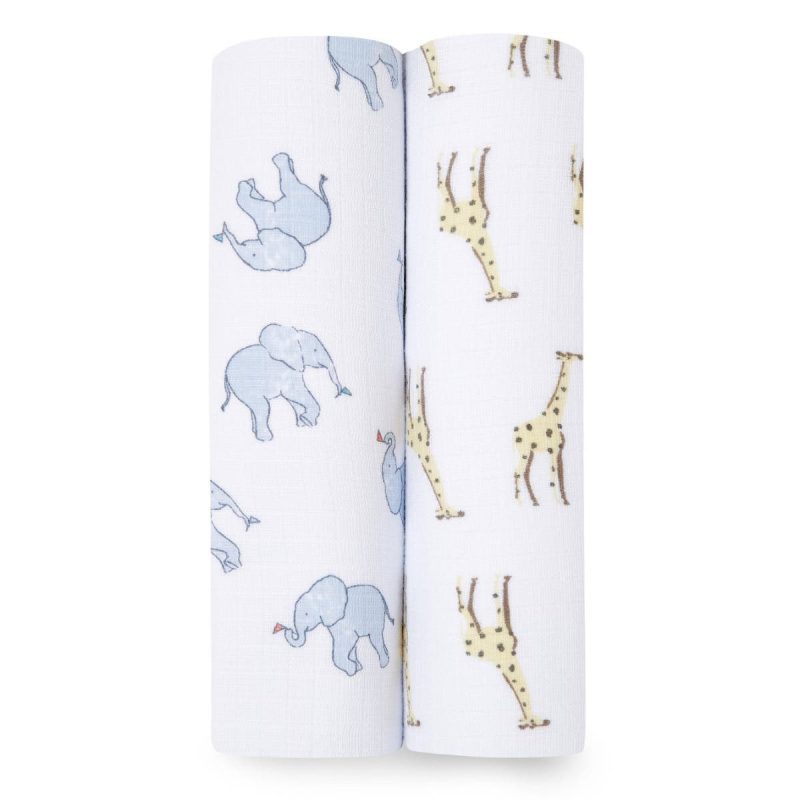 esw2c0016w 0 aden classic 2pk swaddle safari