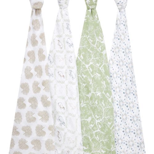 eswc40025 1 baby cotton muslin swaddle harmony 4pack