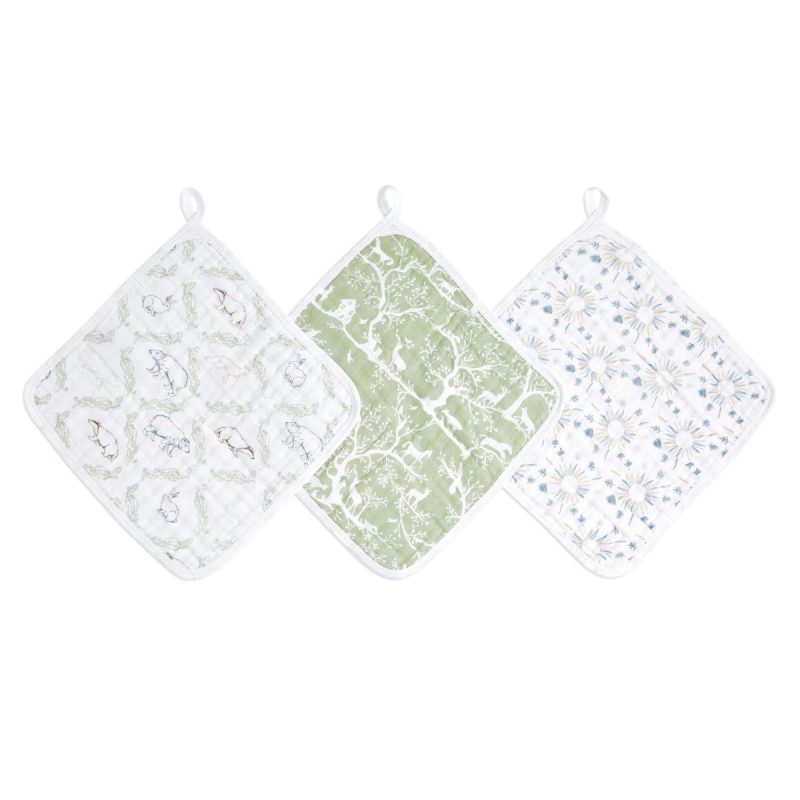 ewcc30012 1 baby cotton muslin washcloths harmony 3pack