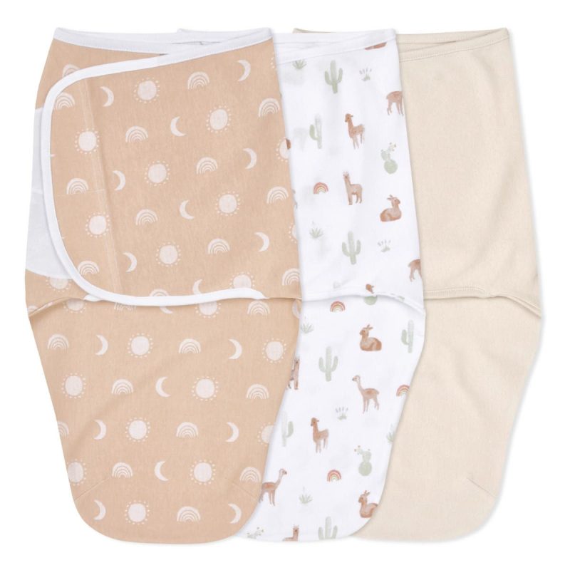 ewzk30001 1 baby cotton easy swaddle desert sun 3pack 1