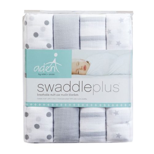 s114 2 aden 4 pack swaddle dove