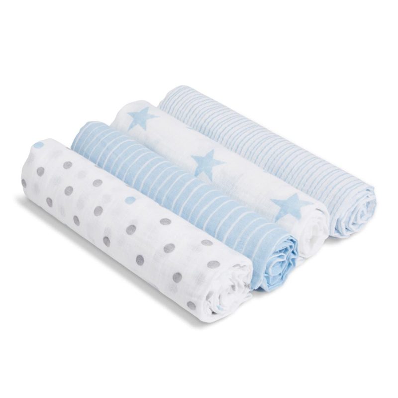 s3101 1 aden muslin swaddles dapper blue