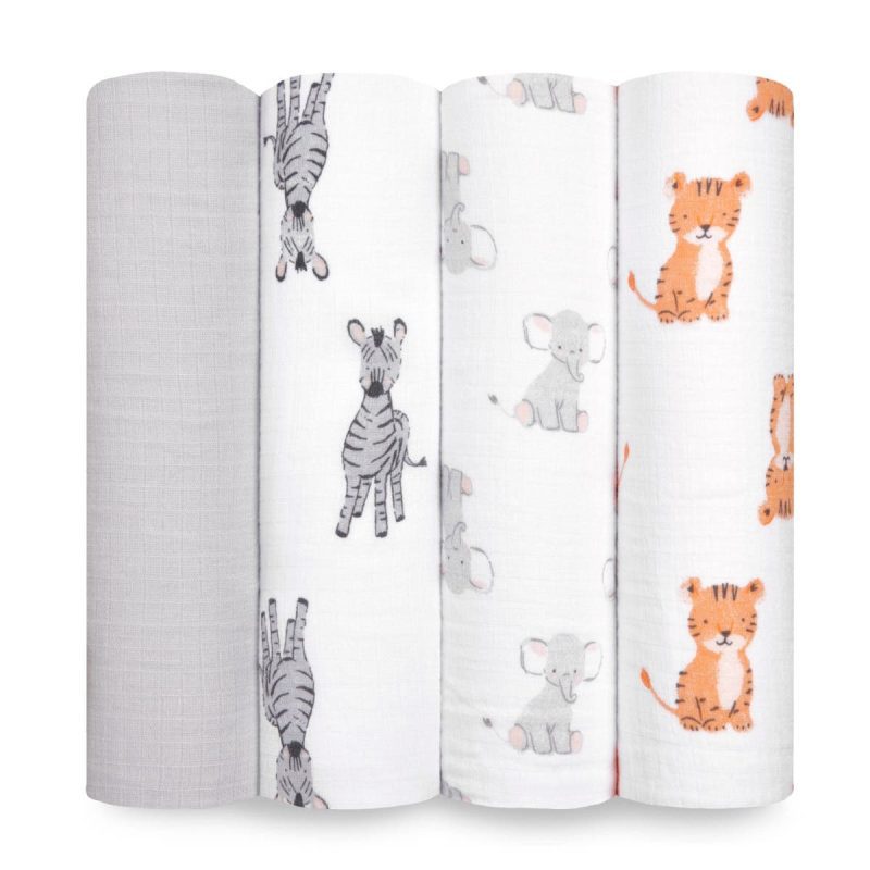 s941 0 cotton muslin swaddle safari babes 4pack 7f259157 cc5a 4e9c 81df 8e24dd5ba8bf