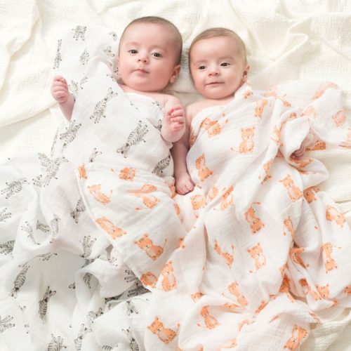 s941 4 aden 4pack swaddles safari babes 1161