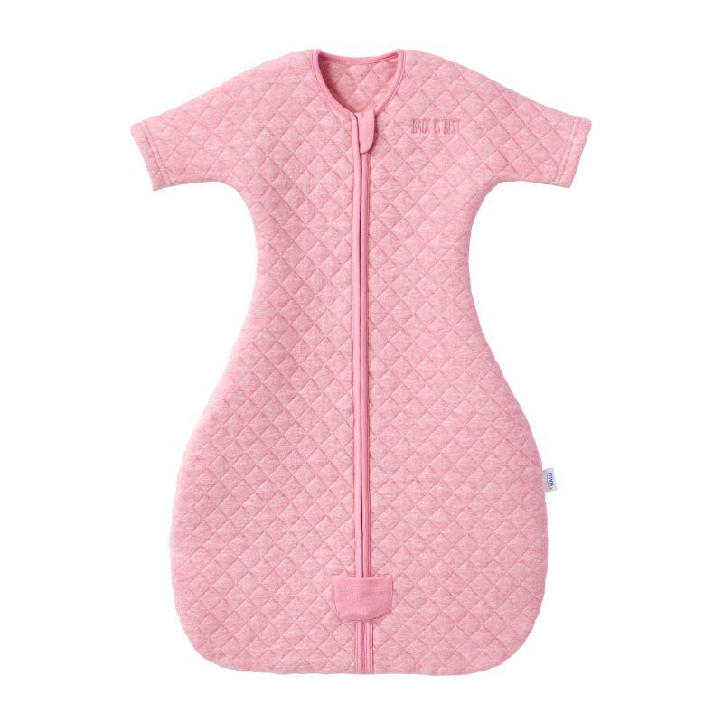 sleepsack easy transition cotton pink heather 2 625f5125 1f2a 4dfc b803 28f1ba5e861c