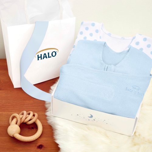 sleepsack organic cotton 2 piece gift box chambray 4662 1