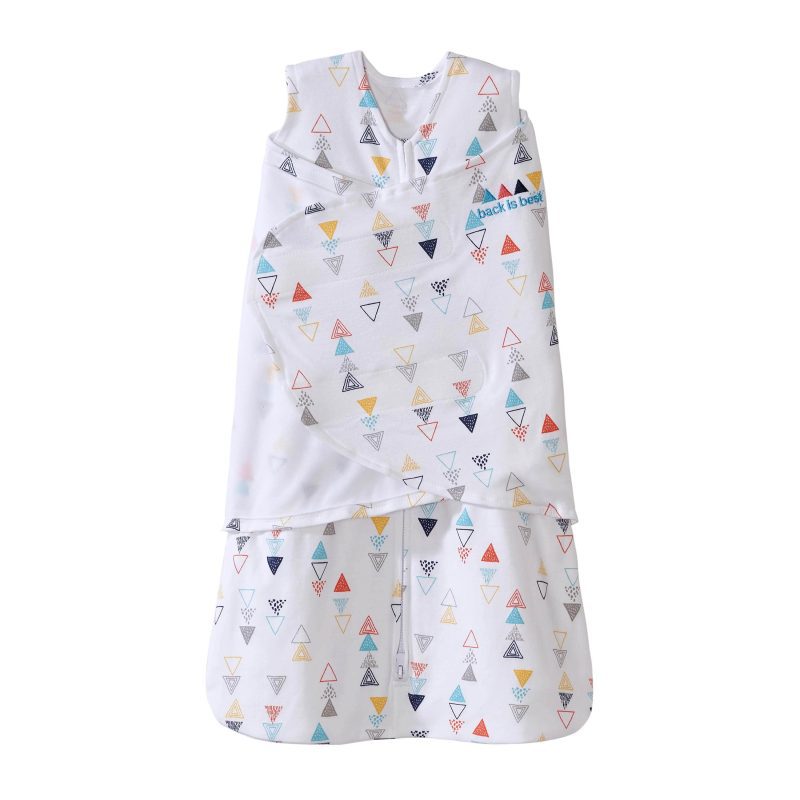 sleepsack swaddle cotton multi color triangle 3