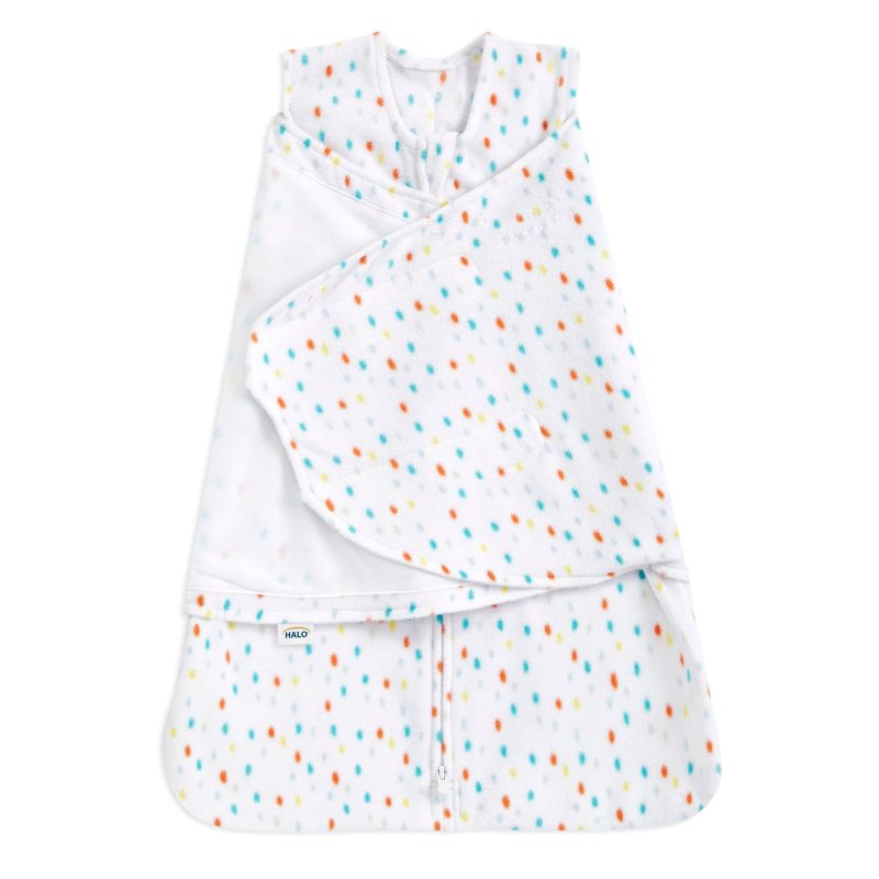 sleepsack swaddle micro fleece confetti 1