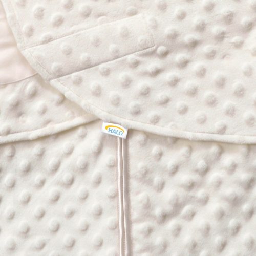 sleepsack swaddle plushy dot velboa cream 4